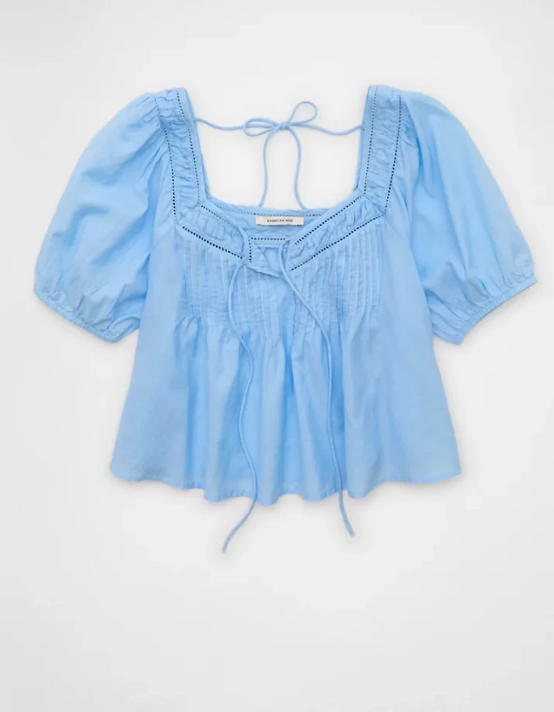AE Tie-Front Blouse