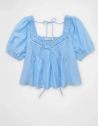 AE Tie-Front Blouse