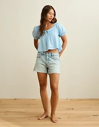AE Tie-Front Blouse