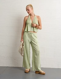 AE Open-Back Halter Top