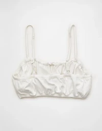 AE Denim Tie-Front Bra Top