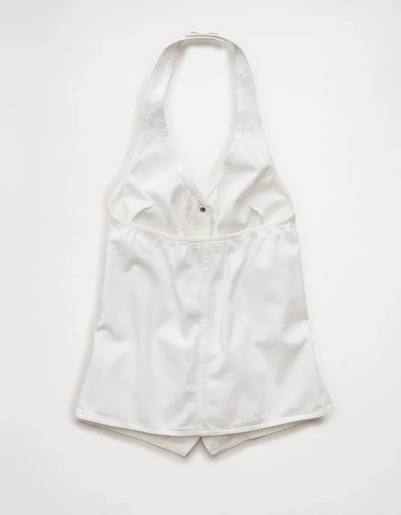 Veste dos nu ample en denim AE