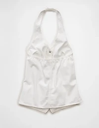 Veste dos nu ample en denim AE