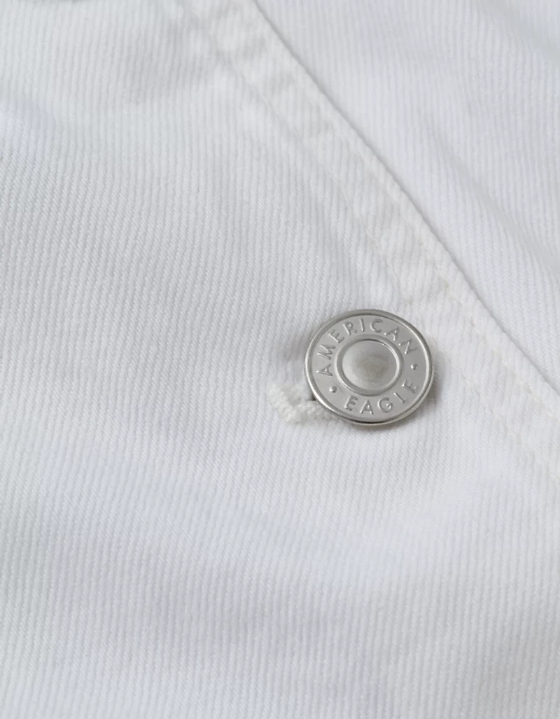 Veste dos nu ample en denim AE