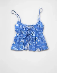 AE Tie-Front Cami