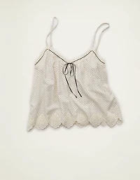 AE Ribbon Tie-Front Cami