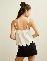 AE Ribbon Tie-Front Cami
