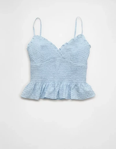 AE Smocked V-Neck Cami