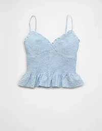 AE Smocked V-Neck Cami