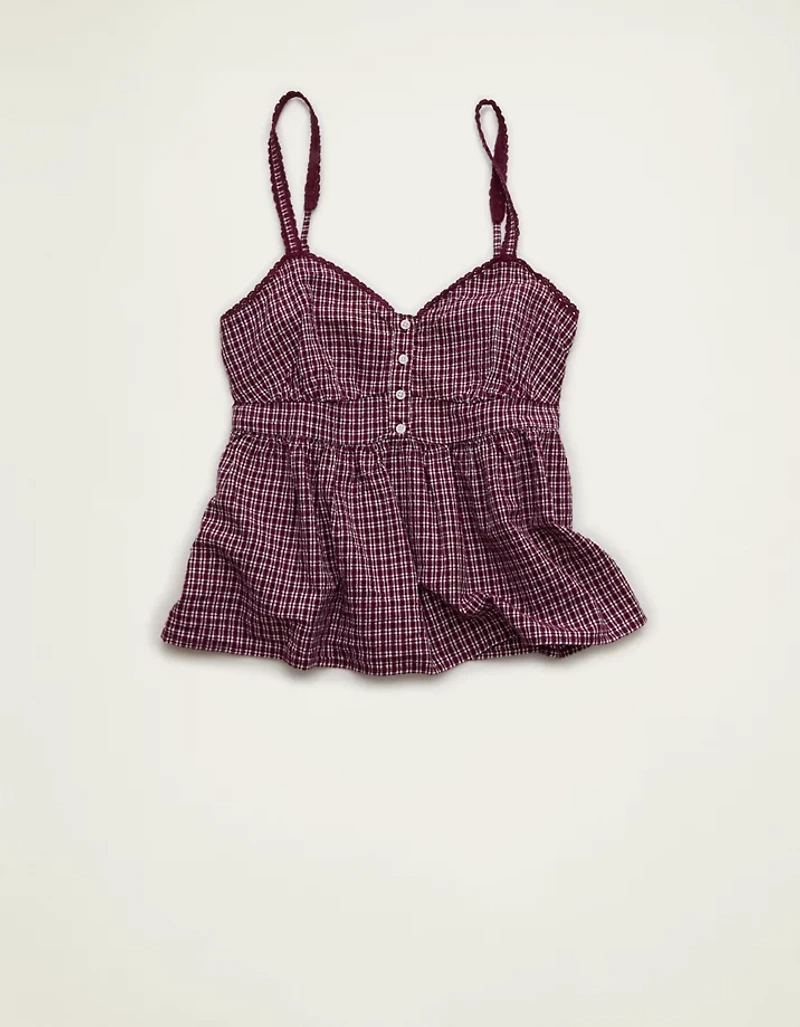 AE V-Neck Button-Up Cami