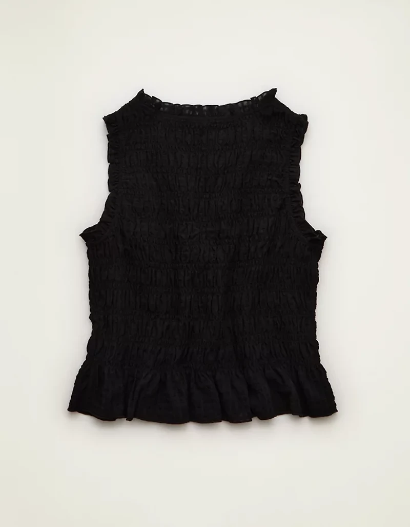 AE Ruched V-Neck Top