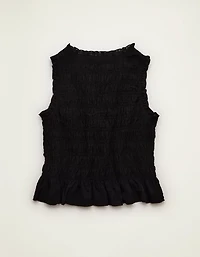 AE Ruched V-Neck Top