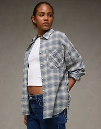 Chemise boutonnée nouée sur les côtés AE