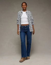 Chemise boutonnée nouée sur les côtés AE