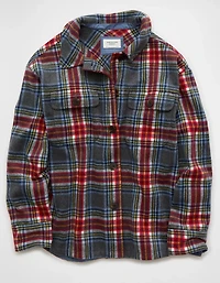 AE Oversized Plaid Shacket