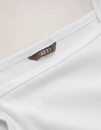 Débardeur à décolleté carré haut AE77