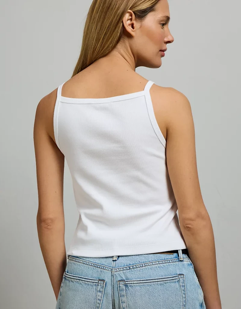 Débardeur à décolleté carré haut AE77