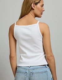 Débardeur à décolleté carré haut AE77