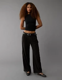 AE Ruched Boat Neck Tank Top