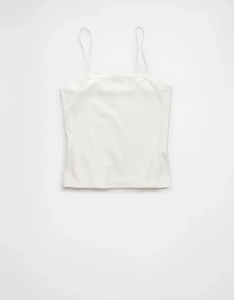 Camisole à bordure en dentelle AE