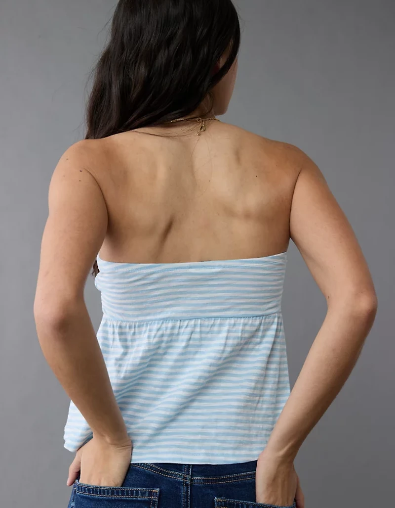 AE Sunchaser Knit Babydoll Tube Top