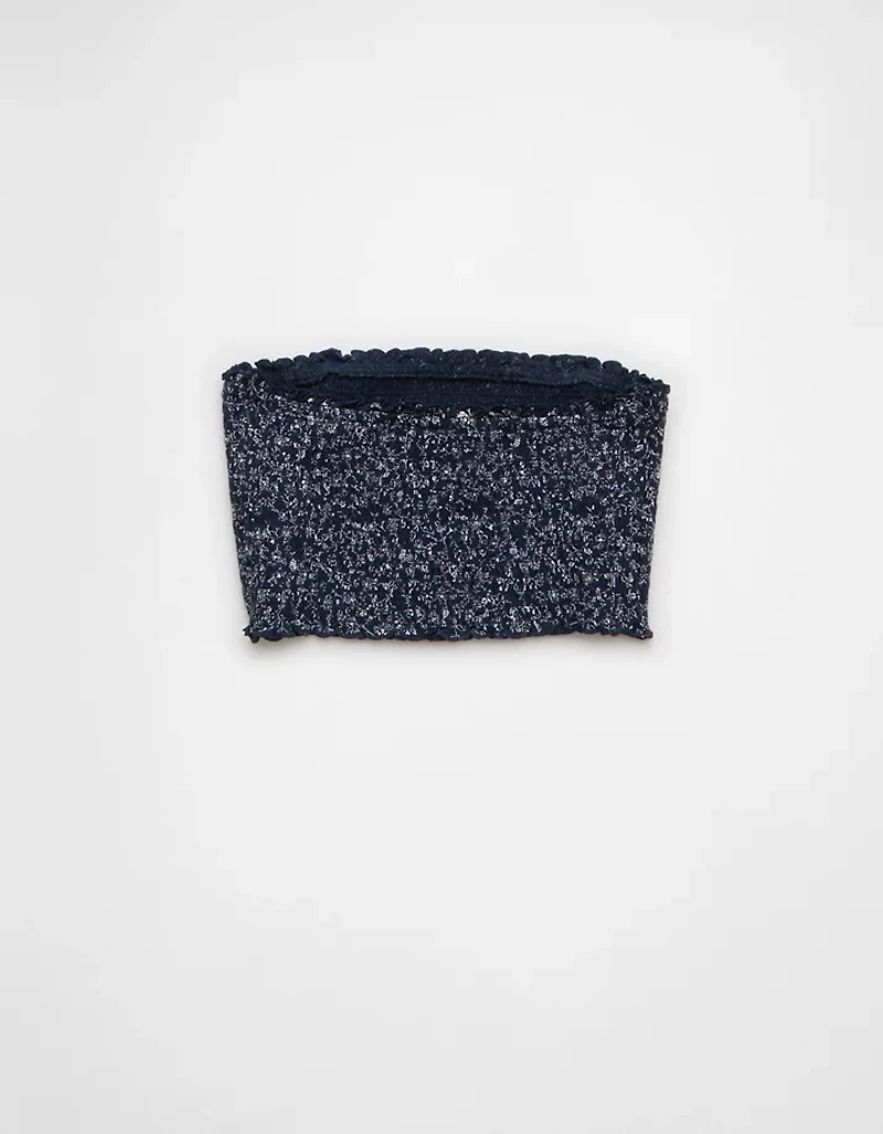 AE Sunchaser Knit Smocked Bandeau