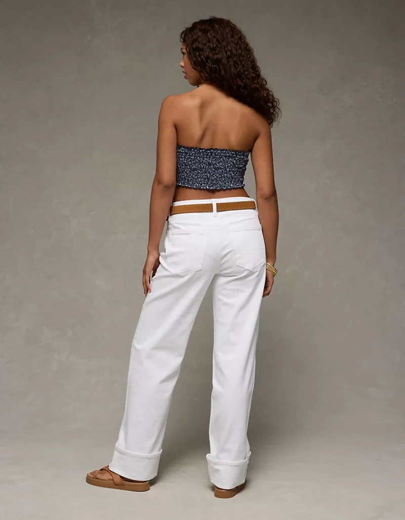 AE Sunchaser Knit Smocked Bandeau