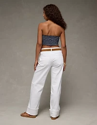 AE Sunchaser Knit Smocked Bandeau