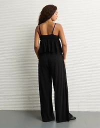 AE Sunchaser Knit Crochet Babydoll Cami