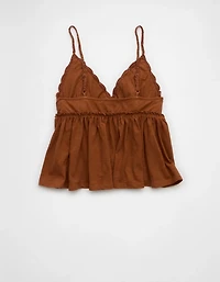Camisole nuisette en tricot crocheté Sunchaser AE