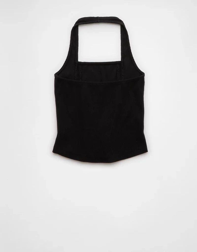 AE Lace Halter Tank Top