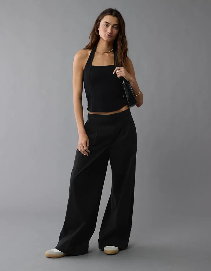 AE Lace Halter Tank Top