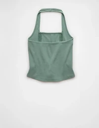 AE Lace Halter Tank Top