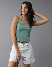 AE Lace Halter Tank Top