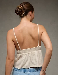 Camisole nuisette à smocks Vive le soleil AE