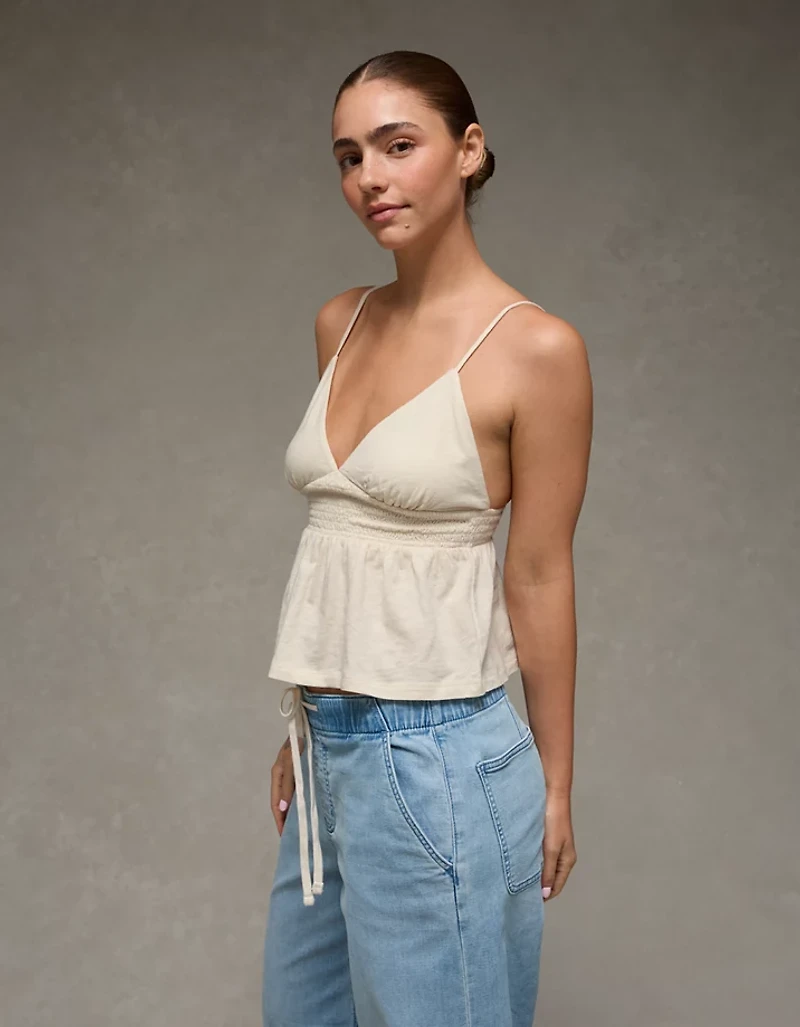 Camisole nuisette à smocks Vive le soleil AE