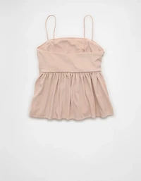 AE Velvet Babydoll Tank Top