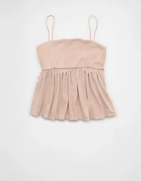 AE Velvet Babydoll Tank Top