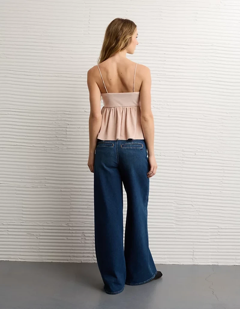 Débardeur nuisette en velours AE