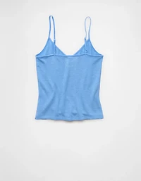 Camisole douillette à garniture en velours AE