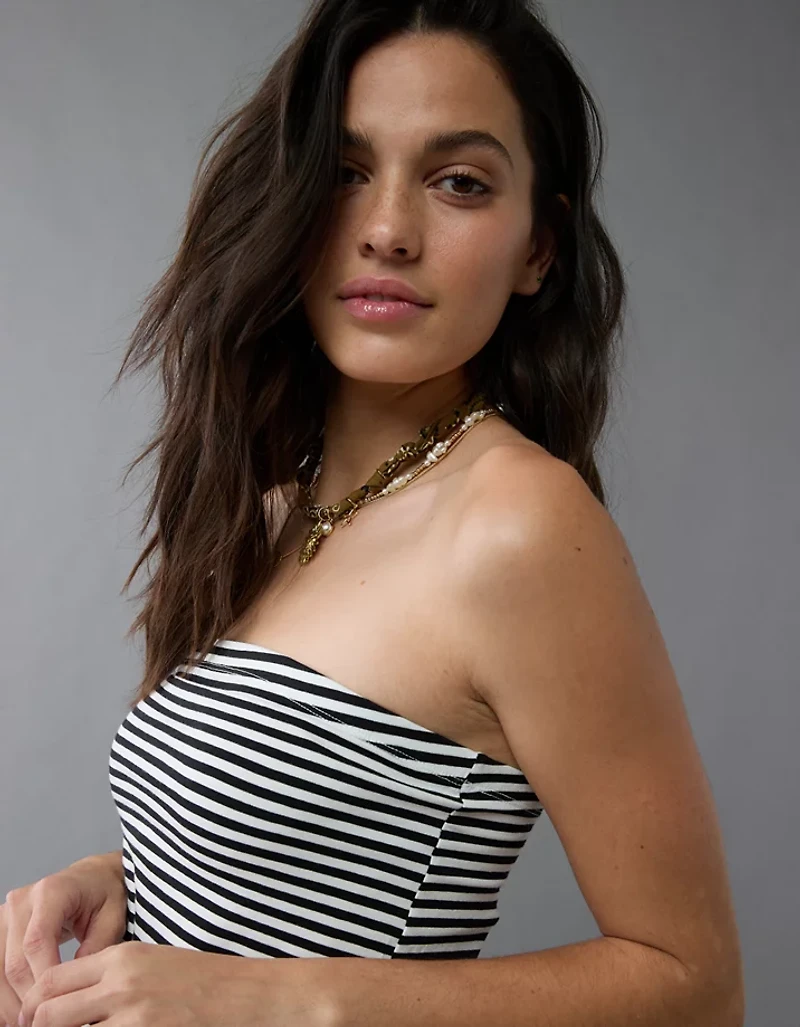 AE Main Squeeze Side Slit Tube Top