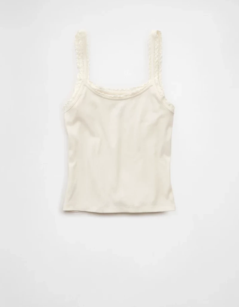 AE Lace Strap Tank Top