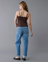 AE Cinched Sweetheart Babydoll Tank Top