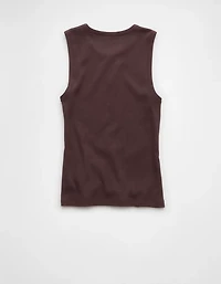 AE Boyfriend Graphic Muscle Tank Top