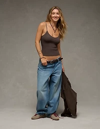 AE Velvet Trim Cozy Cami