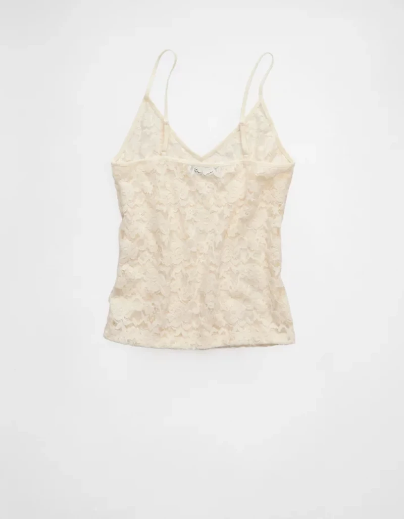 Camisole à garniture en velours AE