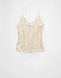 Camisole à garniture en velours AE