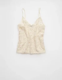 Camisole à garniture en velours AE