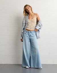 Camisole à garniture en velours AE