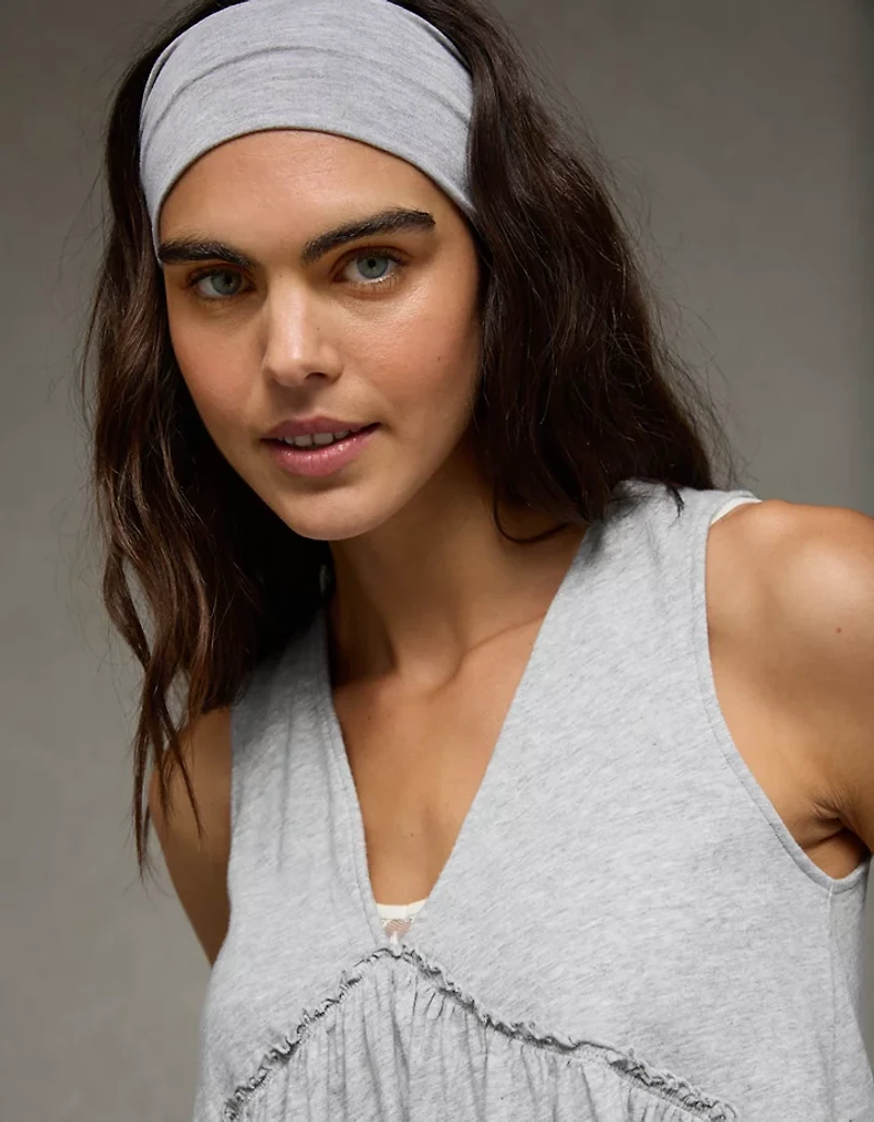 AE Sunchaser Knit V-Neck Swing Tank Top